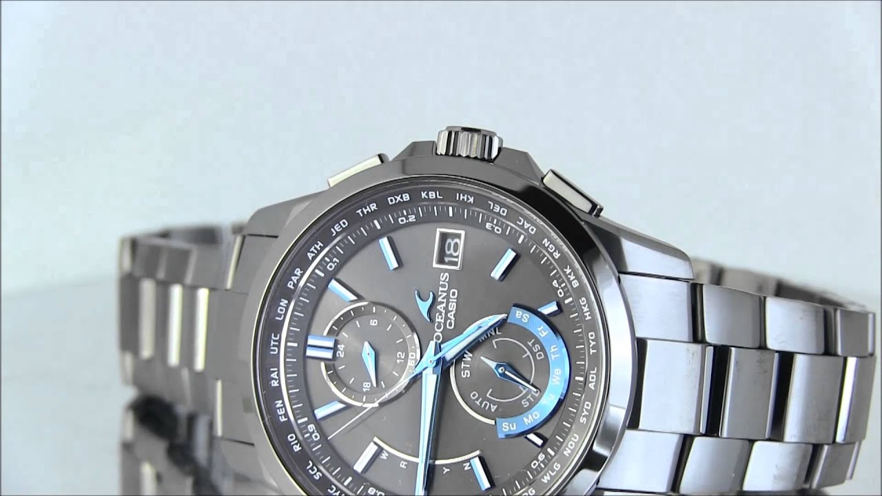 CASIO カシオ OCW-T2500B-1AJF - YouTube