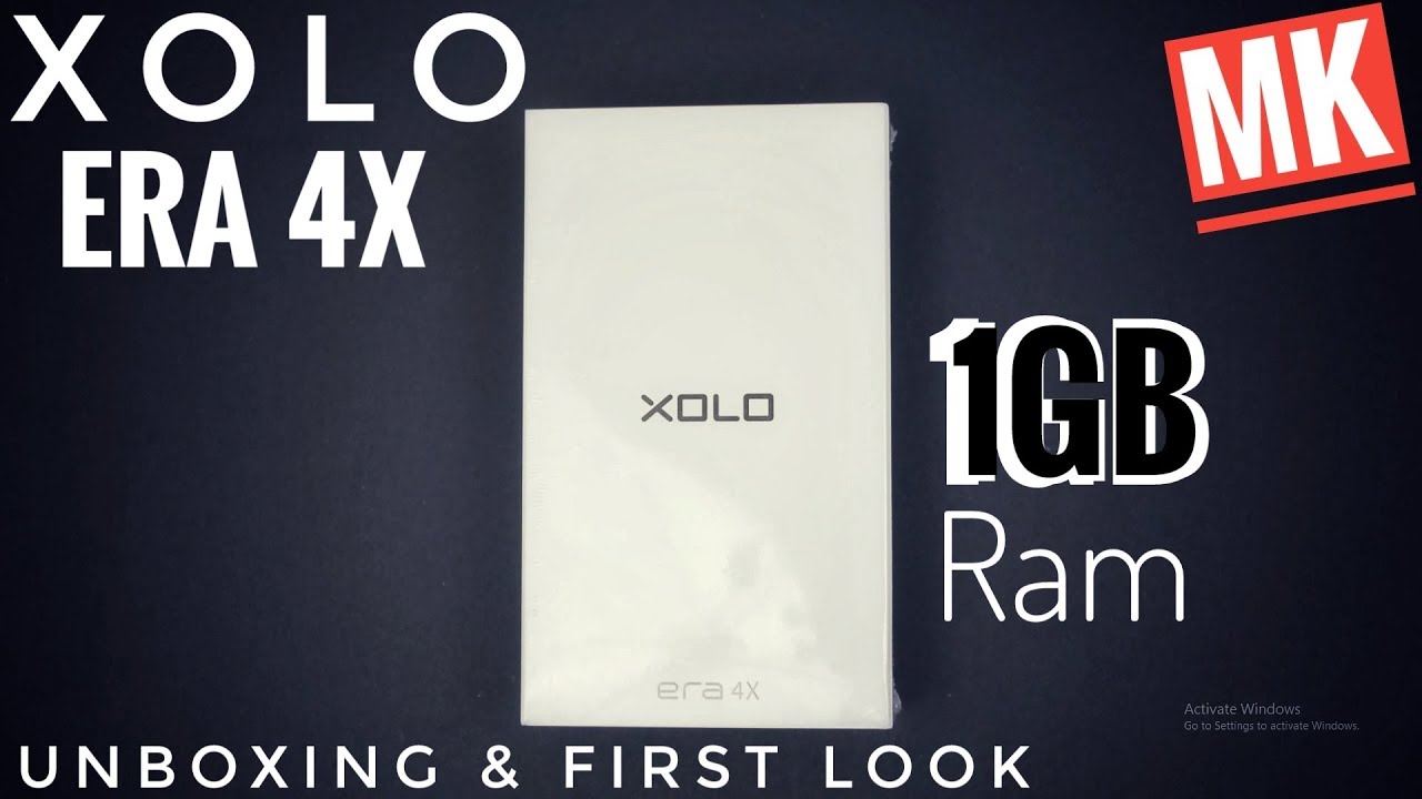 Xolo era 4x Unboxing & first look in hindi | Review