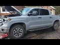 2018 Tundra 5.7L oil change