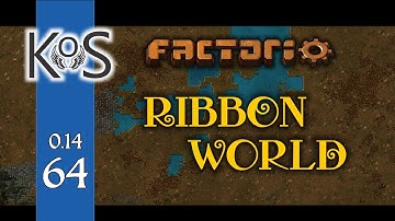 Factorio 0.14 Ribbon World - Ep 64 - Getting Copper Flowing - Let