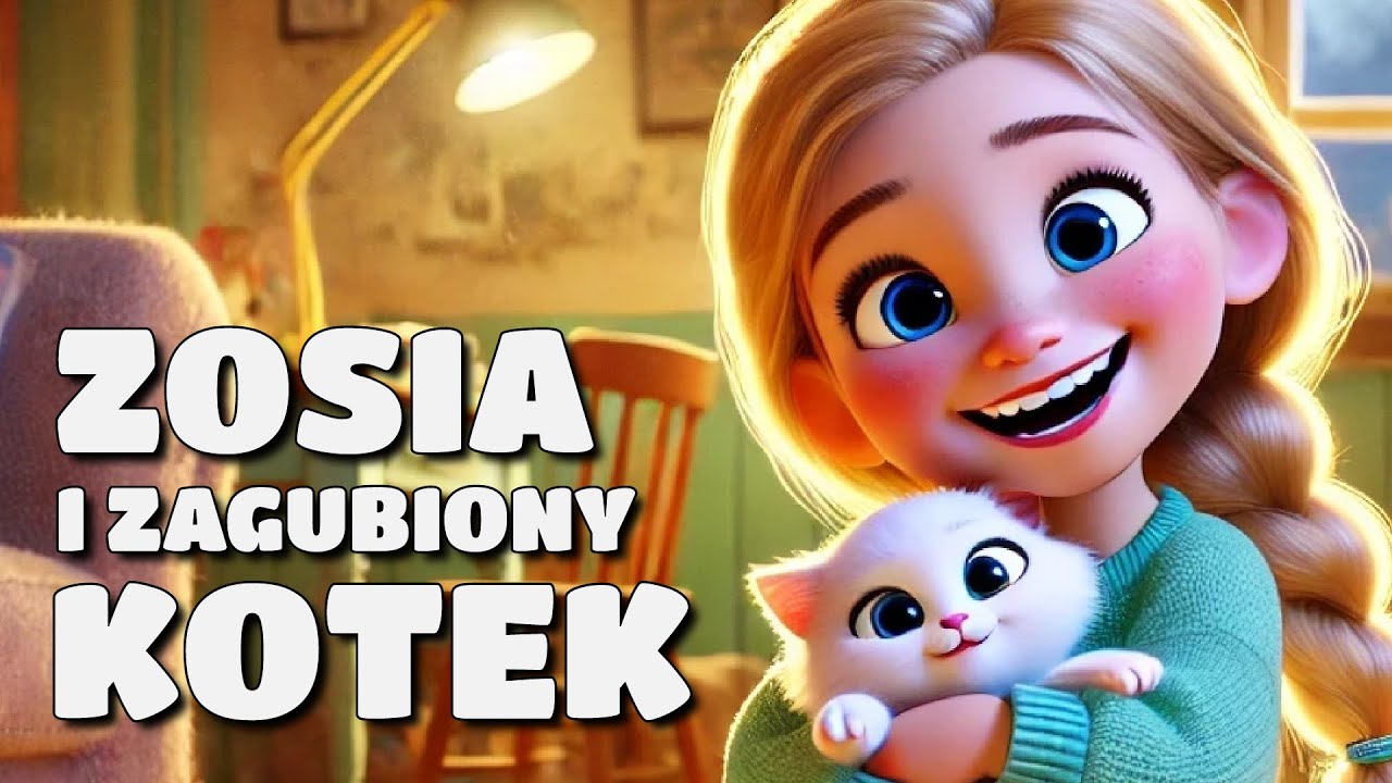 Piosenki Z Bajki Jej Wysokość Zosia 😺 Zosia i Zagubiony Kotek - Audiobook dla dzieci - Bajka do słuchania