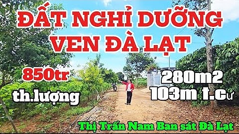 146| TÌM ĐÂU RA LÔ ĐẤT NGHỈ DƯỠNG với chiếc view xinh đẹp như thế này. Ngay gần trung tâm chỉ 850tr.