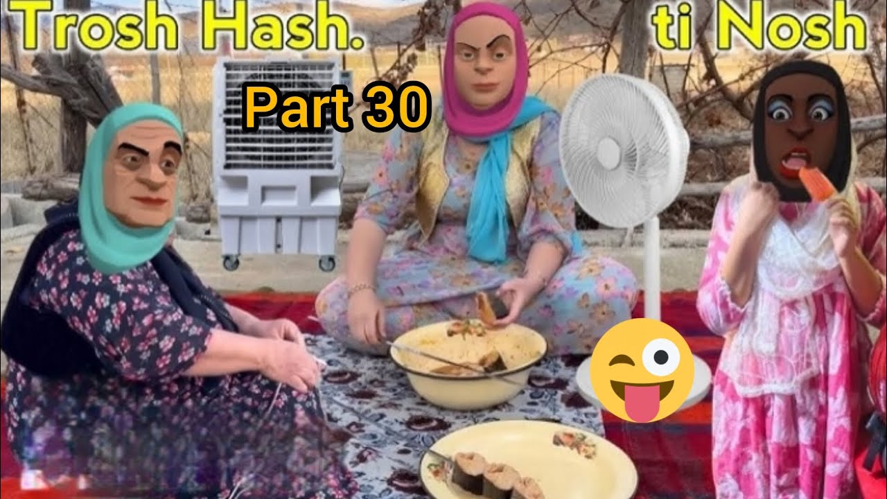 Trosh Hash ti Nosh 🍉🧕 part 30 season 2funny😜@kashmiricartoonverse