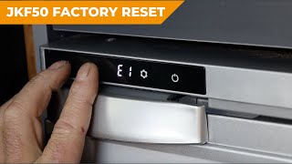 How To Factory Reset Your JKF50 12-volt Compressor Fridge-Freezer