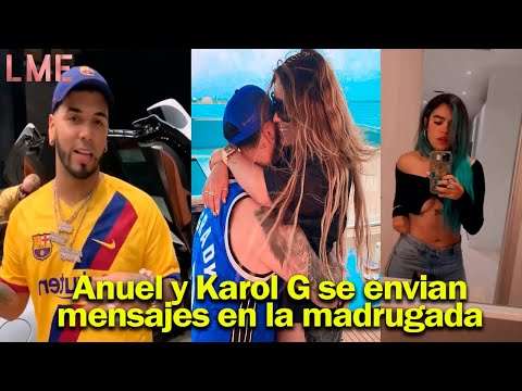 Video: Anuel AA-meddelande Till Karol G Efter Otrohet