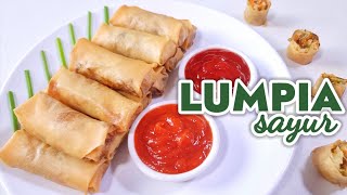FULL SAYUR SEHAT DAN BERGIZI  -- RESEP LUMPIA SAYUR  ||  KULITNYA GARING RENYAH