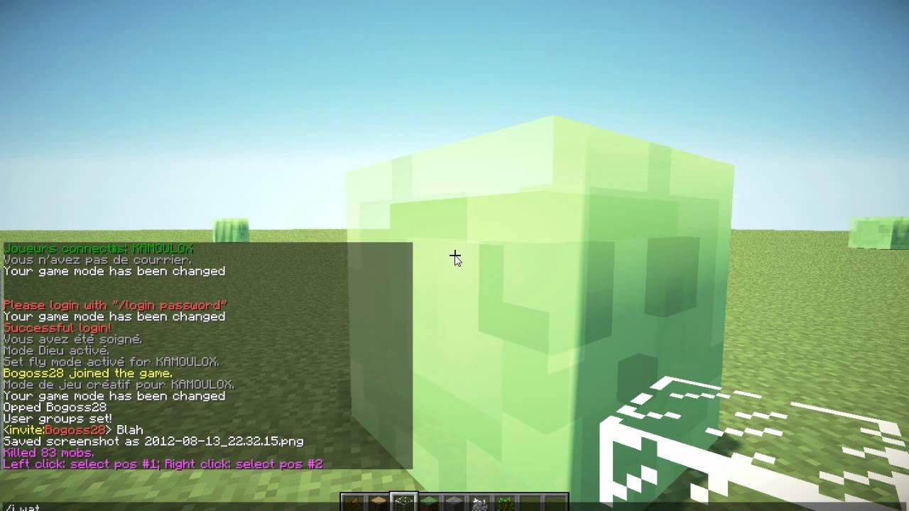 Serveur Minecraft cracké créatif avec droits ADMIN ! - YouTube