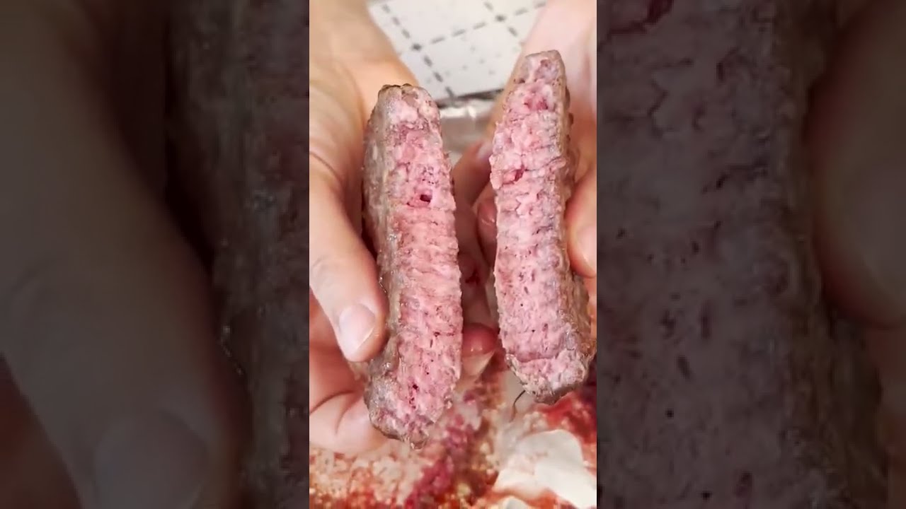 Fully cooked burgers still pink?! Here’s the how and why! #meatscience #shorts