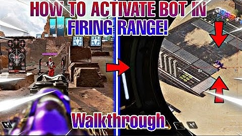 How To ACTIVATE BOTS in Firing Range (Season 10) | Apex Legends Walkthrough!