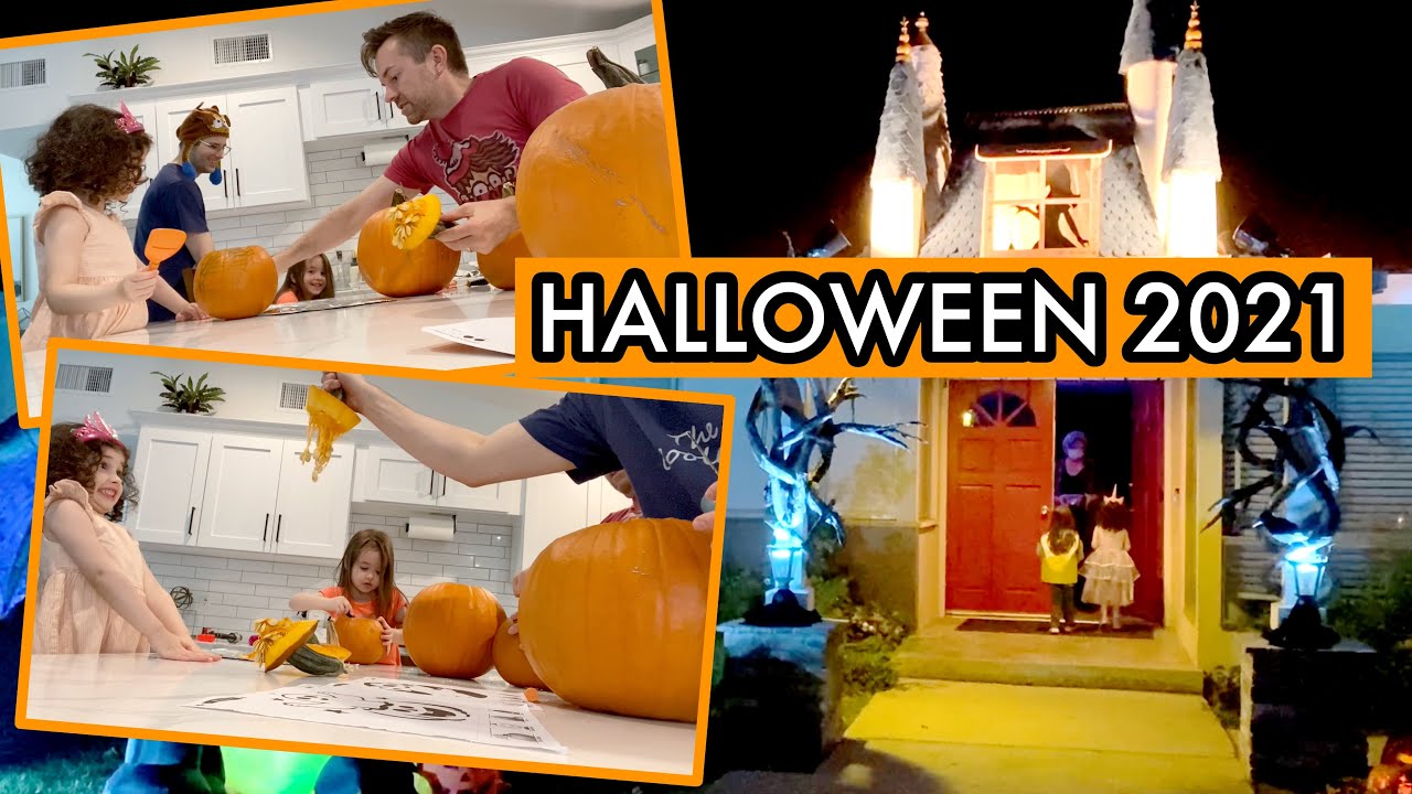 Halloween 2021 Kids' First Trick or Treat! YouTube