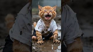 poor cat Story 😭🔥 #ai #cat #animation #music