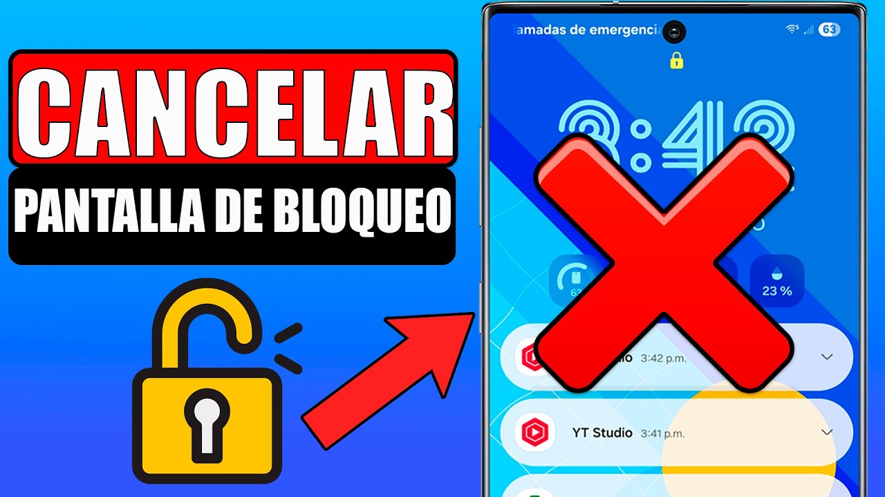 ✅Como quitar el bloqueo de pantalla en android