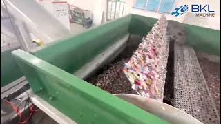 : 2 ton/hour PET plastic bottles recycling machine, China factory