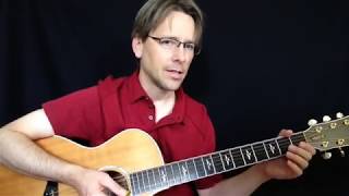 how to play fade into you, mazzy star, on guitar
