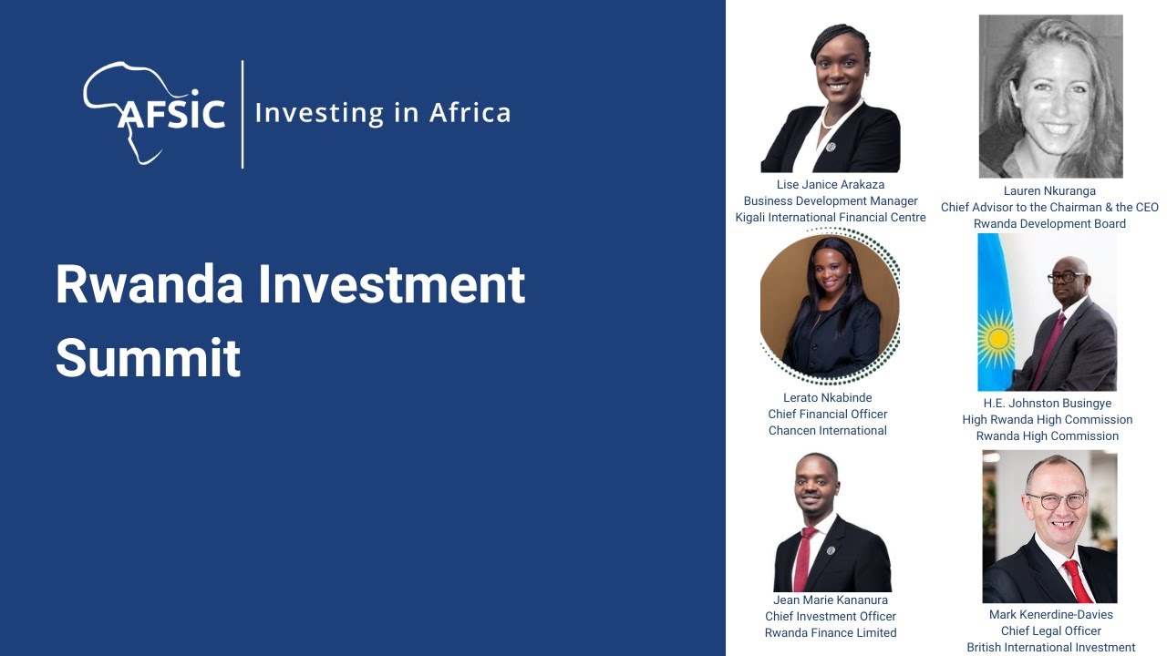 Still from RWANDA Investment Summit