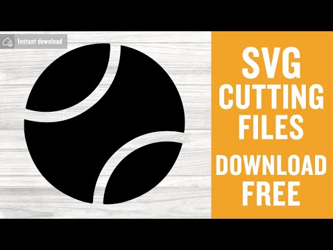 Tennis Svg Free Cut Files for Cricut Free Download