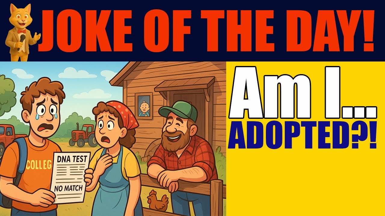 🐱BEST JOKE OF THE DAY - His DNA Test Exposed EVERYTHING 😂 | Funny Dad Jokes