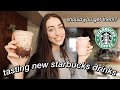Trying The New Starbucks Drinks (so you don't have to)