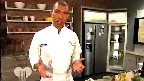 Samsung Celebrity Chef - Reuben Riffel makes crayf...