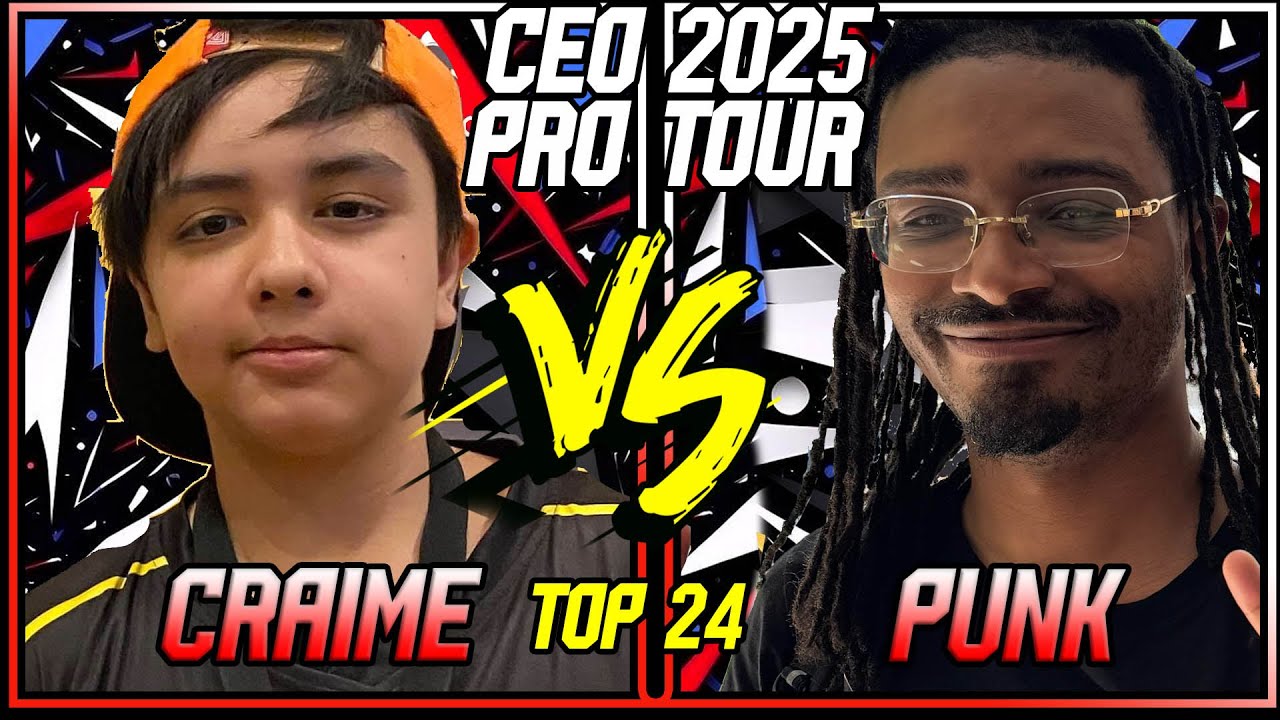 CAPCOM PRO TOUR 2025 ▱ CRAIME ( RYU ) VS PUNK ( CAMMY ) - YouTube
