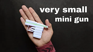 Mini pocket Gun | How to make paper Mini Pocket gun | Paper GUN | very small gun
