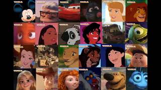 Disney Characters Singing Numa Numa