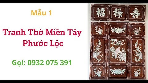 Tranh Phong Cảnh "Phu Thuê Viên Mãn" Khảm Ốc - Gọi: 0932075391 #tranhphongcanh #tranhthogiatien