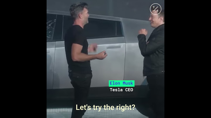 Smash Hit! Tesla Cybertruck Demo Goes Awry as 'Armor Glass' Windows Shatter