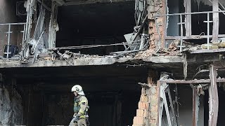 Война в Украине: Россия ударила по Киеву, Украина устроила транспортный коллапс в РФ