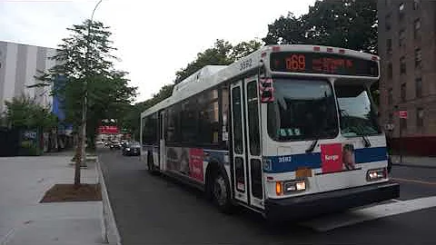 MTA Bus: Astoria bound Orion VII HEV 3592 Q69 at 41 Av/21 St