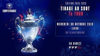 Le tirage du 7e tour en direct (11h30) I Coupe de France 2019-2020