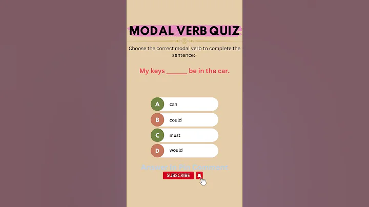 How to Use Modal Verbs Correctly in English | Must vs Can vs May vs Will | Advanced Grammar Quiz