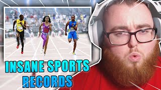 Basketball FAN REACTS To Greatest World Records in Sport History!!