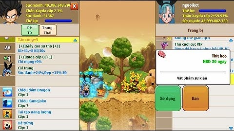 Ngọc Rồng Online:Rewiew Sự Kiện Tết Năm 2020 Thịt Heo Và skill4 đệ tử Cực HOT!!!