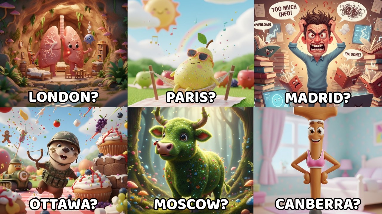 TOP 20 Funny English World Capital Compound Words (Literal vs Real Meaning) | Part 7