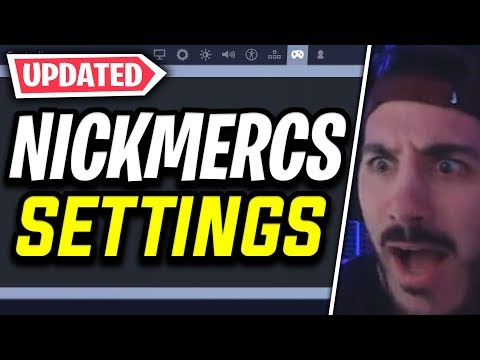 nickmercs fortnite settings controller keybinds new settings - sensibilita ghost aydan fortnite