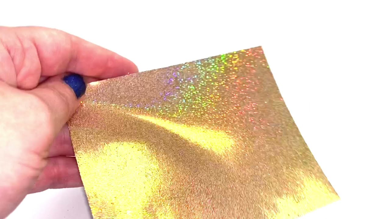 GlitterHippo.com Fine Holographic Glitter - Sun Flare - Gold