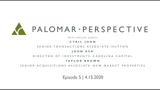 Palomar Perspective Episode 5 with Cyril John, John Ash, and Taylor Brown