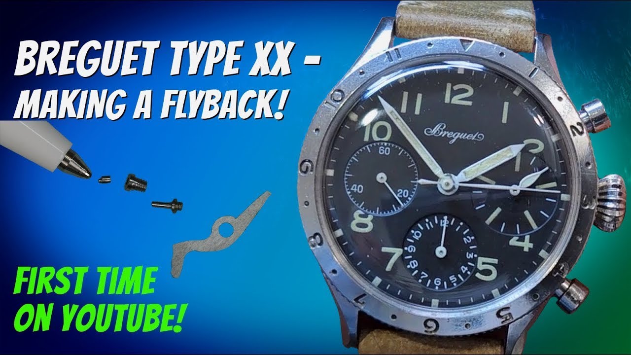 Repairing a 1950s Breguet Type XX - and making a flyback! - YouTube