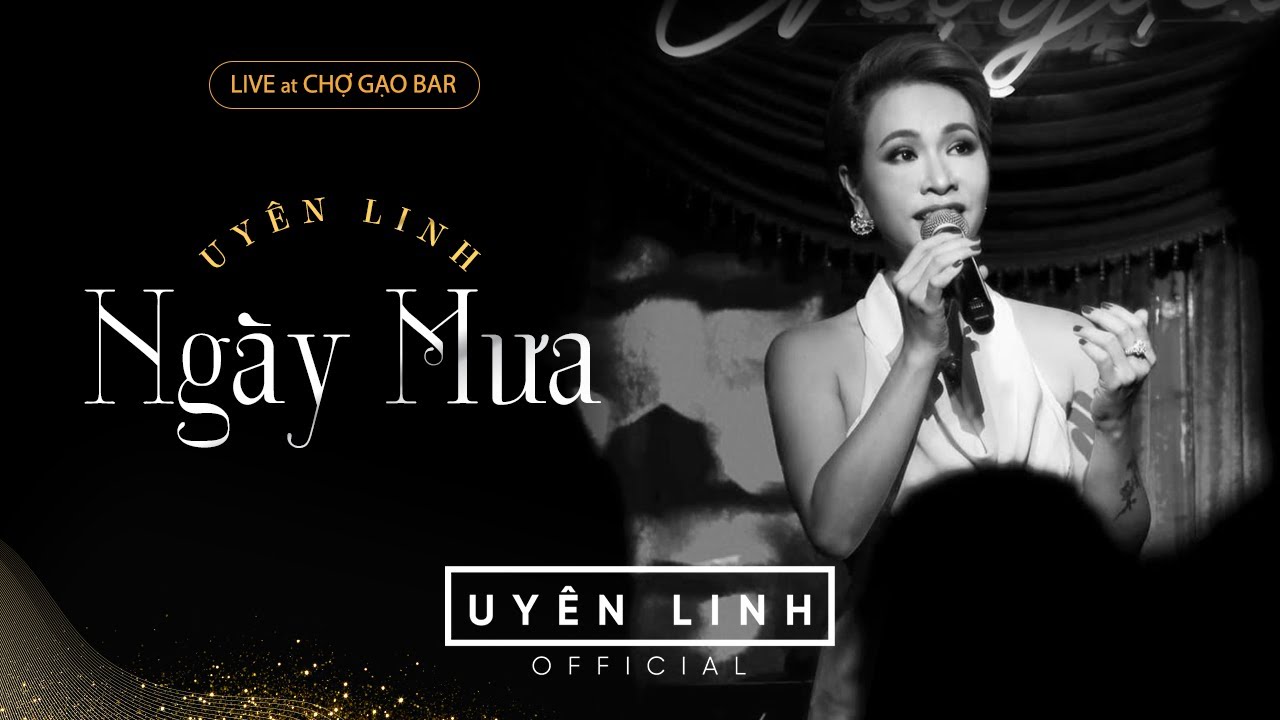 Ngày Mưa | Uyên Linh | Uyên Linh Live At Chợ Gạo Bar l Minishow Ngày Mưa