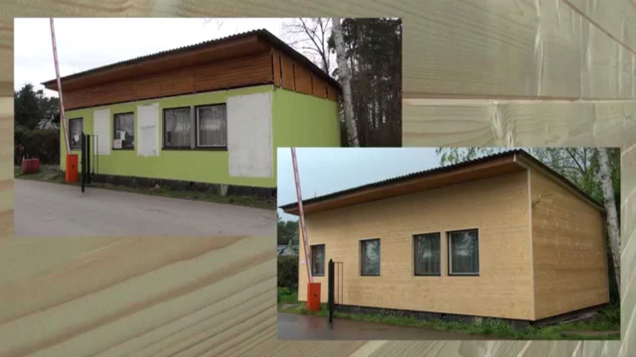 Dřevěná fasáda svépomocí