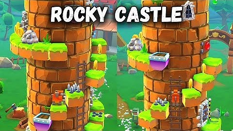 Rocky Castle 🙀✨ All Levels Gameplay  Android  ,iOS  v.6