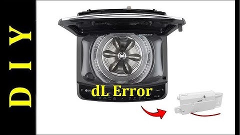 Top Load Washing Machine dL Erorr Code. #lg