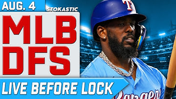 Best MLB DFS Picks Today: DraftKings & FanDuel Strategy | Live Before Lock