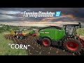 CORN HARVESTING WITH MODIFIED 5911 --FARMING SIMULATOR-- PART--9