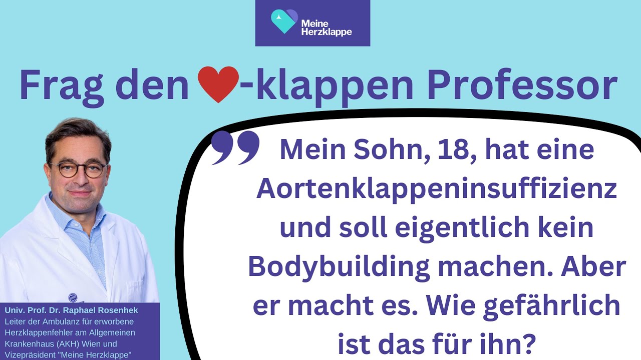 Aortenklappeninsuffizienz und Bodybuilding. Ist das gefhrlich?