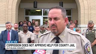 Autauga County Commission rejects proposals for jail improvements