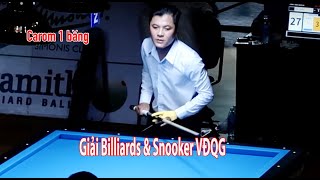 ?? Bida Carom 1 băng Giải VĐQG: Phước Thành (Thành Thẹo) vs Huỳnh Xuân Châu - 당구 1 cushion Billiards