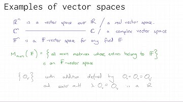 4.2 vector spaces