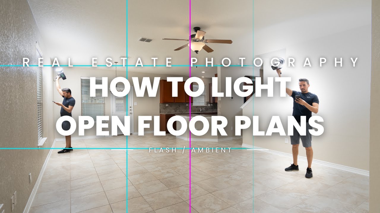 The EASIEST Way To LIGHT & EDIT Large Rooms For Flash/Ambient Real